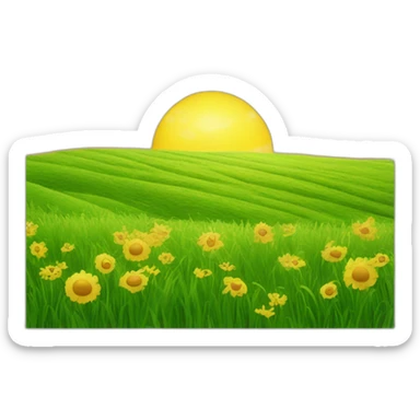 Love Ukraine as the sun loves like the wind, and grass, and water... sticker