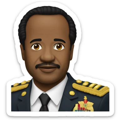 Paul Biya sticker