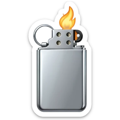 Lighter sticker