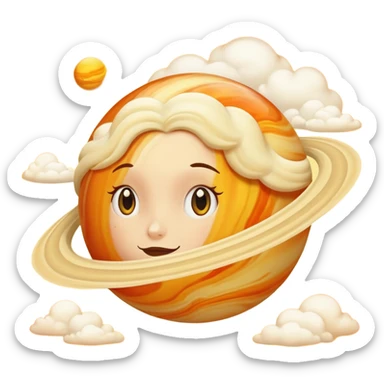Venus planet sticker