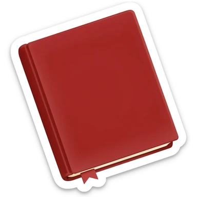 red bible sticker