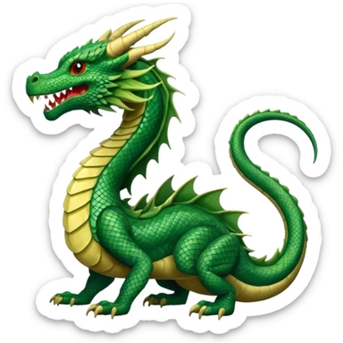 Mušḫuššu, ancient Mesopotamian dragon sticker