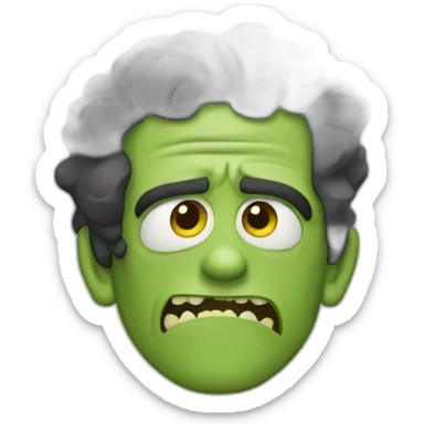 musician frankenstein sticker