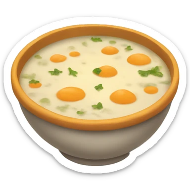 warm bowl of soup sticker