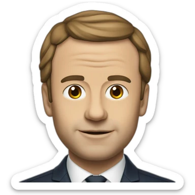 Macron l'elu de la prophétie sticker