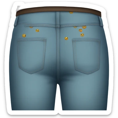 my pants are itching sticker