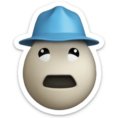 Un cafard qui nage  avec une bouée  sticker