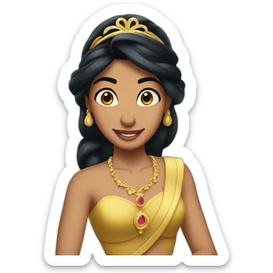 jasmine aladdin sticker