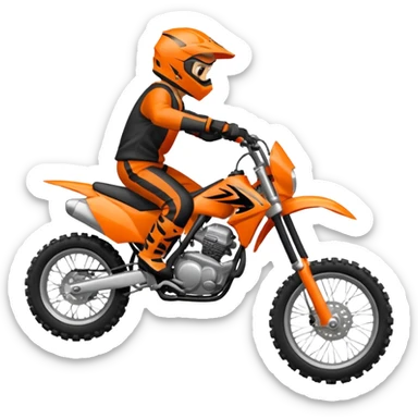 Moto trail sticker
