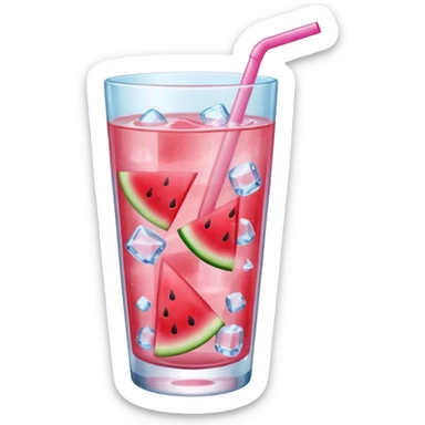 watermelon water drink sticker