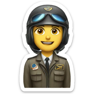 Pilot sticker