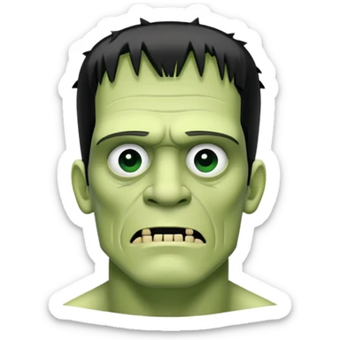 Frankenstein's Monster sticker