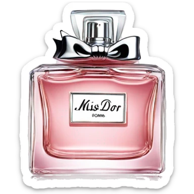 parfum miss dior  sticker