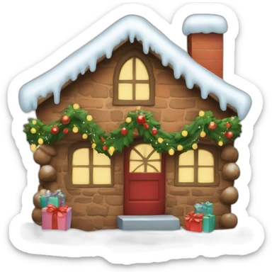 christmas deccor sticker