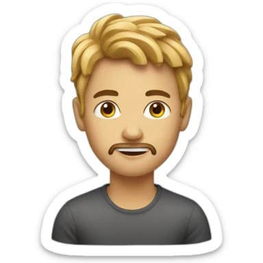 caffein addicted designer sticker