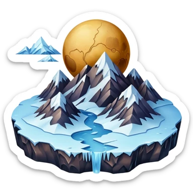 Pluto planet sticker