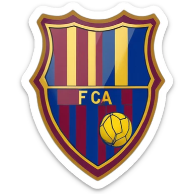 Futball club barcelona sticker