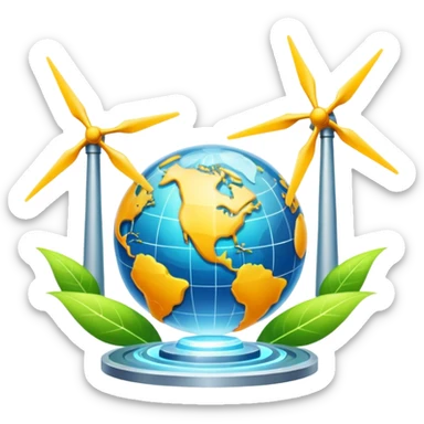 clean energy sticker