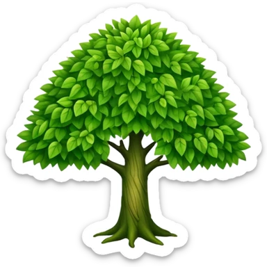 árbol sticker