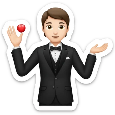 Conducting emoji sticker