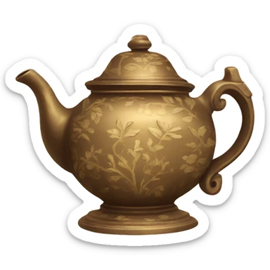 Antique teapot  sticker
