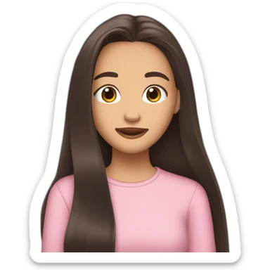 Olivia Rodrigo long hair sticker