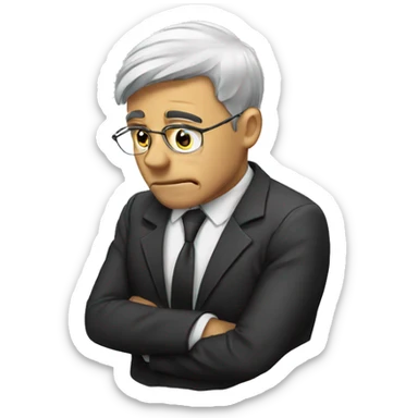 lawyer crying sticker