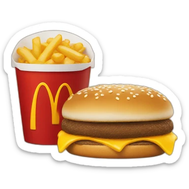 McDo sticker