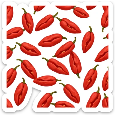 dried goji berrie sticker