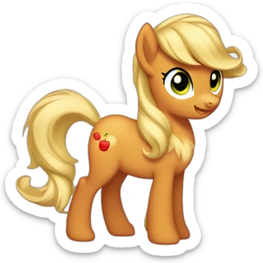 Applejack sticker