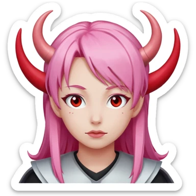 zero two emoji  zero two from darling in the franxx sticker
