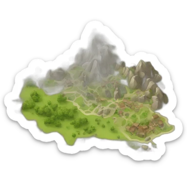 euskal herria map sticker