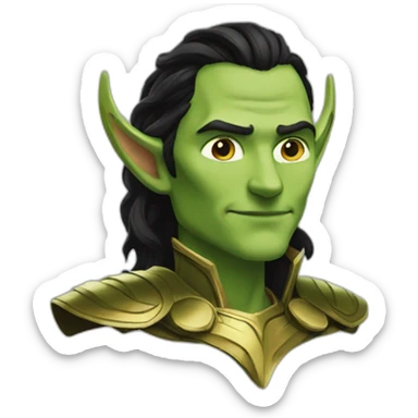 Loki god of stories sticker