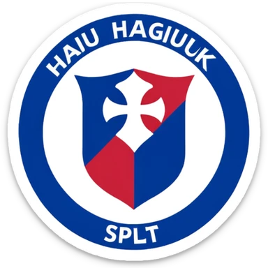 Hajduk spilt logo sticker