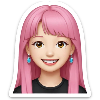 Lisa from BLACKPINK sticker