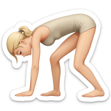 Breaking my back  sticker