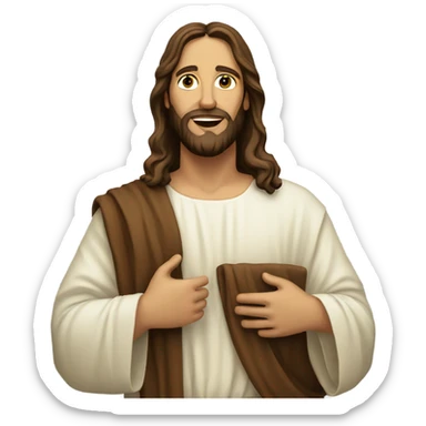 Jesus sticker