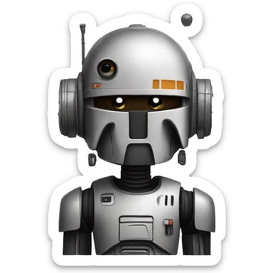 starwars robot  sticker