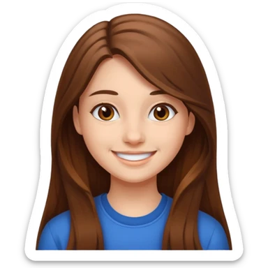 college girl sticker