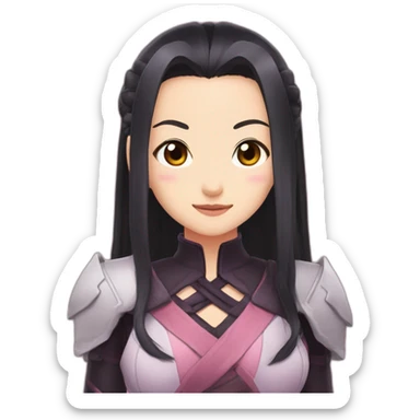 Nezuko dans démon slayeur sticker