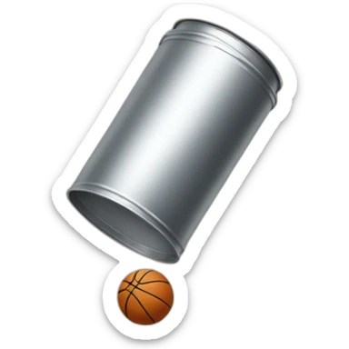 Can trying to get ball sticker