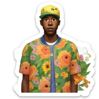 tyler the creator flower boy sticker