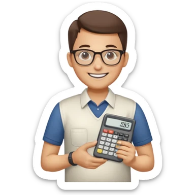 imagenes de una contador en caricatura y que mencione conta 365 sticker