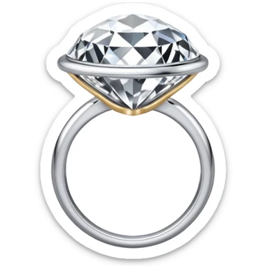diamond ring sticker