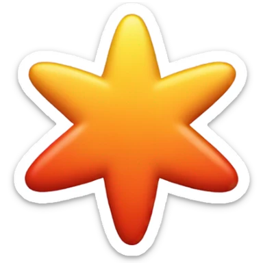 a colored asterisk #ec67f6 sticker