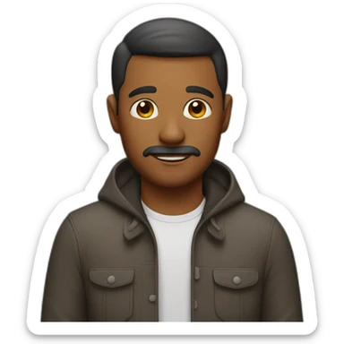 Dad went out for bread sticker