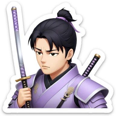 Gentle Samurai sticker
