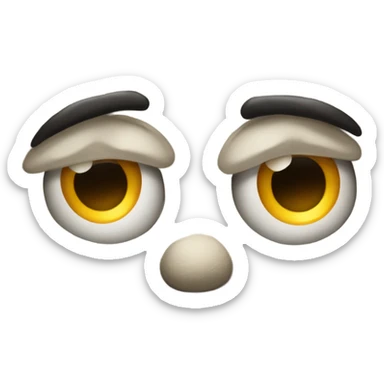 The rock reacting to something sussy sticker