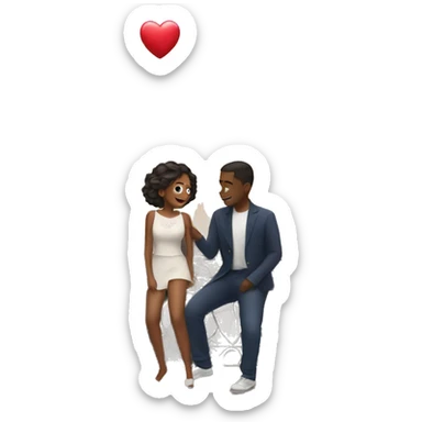 Love in paris sticker