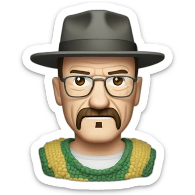 Walter White couscous sticker